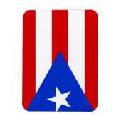 Magnet Flexible Drapeau de Porto Rico (Vertical)