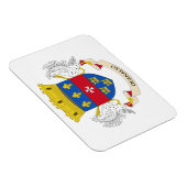 Magnet Flexible Drapeau de Saint-Barthélemy (Côté Droit)