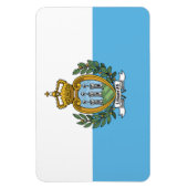 Magnet Flexible Drapeau de Saint-Marin (Vertical)