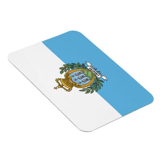 Magnet Flexible Drapeau de Saint-Marin (Côté Droit)