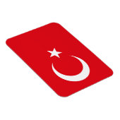 Magnet Flexible Drapeau de Turquie - Magnat Premium (Côté Droit)