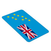 Magnet Flexible Drapeau de Tuvalu (Côté Droit)