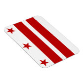 Magnet Flexible Drapeau de Washington DC (Côté Droit)