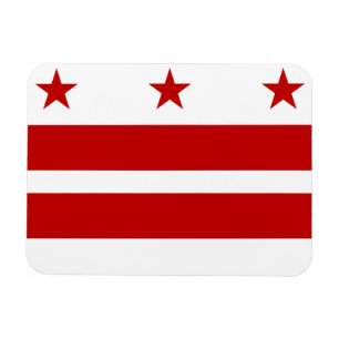 Magnet Flexible Drapeau de Washington DC