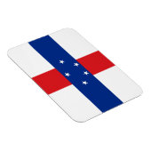 Magnet Flexible Drapeau des Antilles néerlandaises (Côté Droit)