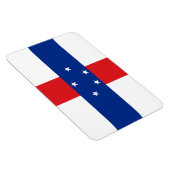 Magnet Flexible Drapeau des Antilles Pays-Bas (Côté Droit)