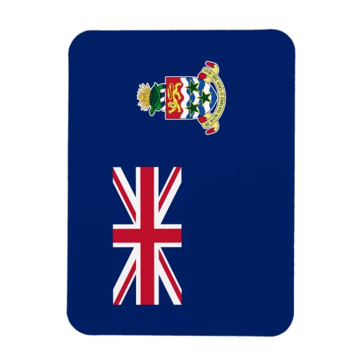 Magnet Flexible Drapeau des îles Caïmans (Vertical)