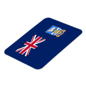 Magnet Flexible Drapeau des îles Falkland (Côté Gauche)