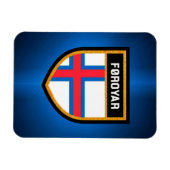 Magnet Flexible Drapeau des îles Féroé (Horizontal)