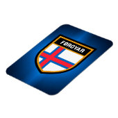 Magnet Flexible Drapeau des îles Féroé (Côté Gauche)