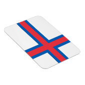 Magnet Flexible Drapeau des îles Féroé (Côté Droit)