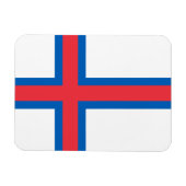 Magnet Flexible Drapeau des îles Féroé (Horizontal)