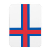 Magnet Flexible Drapeau des îles Féroé (Vertical)