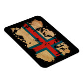 Magnet Flexible Drapeau des îles Féroé (Côté Droit)