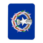 Magnet Flexible Drapeau des îles Mariannes du Nord (Vertical)