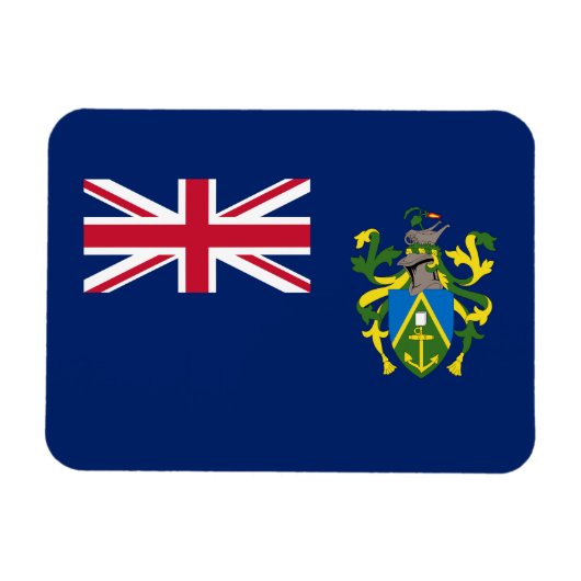 Magnet Flexible Drapeau des îles Pitcairn (Horizontal)