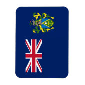 Magnet Flexible Drapeau des îles Pitcairn (Vertical)