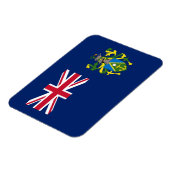 Magnet Flexible Drapeau des îles Pitcairn (Côté Gauche)