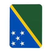 Magnet Flexible Drapeau des Îles Salomon (Vertical)