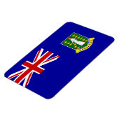 Magnet Flexible Drapeau des îles Vierges britanniques (Côté Gauche)