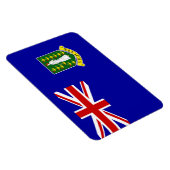Magnet Flexible Drapeau des îles Vierges britanniques (Côté Droit)