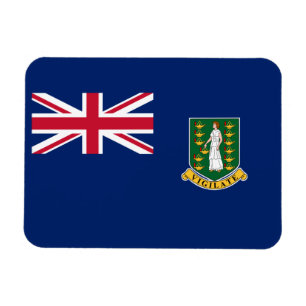 Magnet Flexible Drapeau des îles Vierges britanniques
