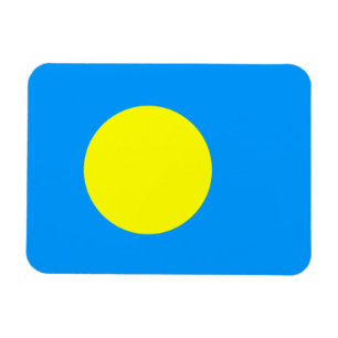 Magnet Flexible Drapeau des Palaos