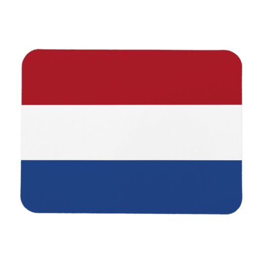 Magnet Flexible Drapeau des Pays-Bas (Horizontal)