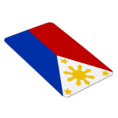 Magnet Flexible Drapeau des Philippines (Côté Droit)