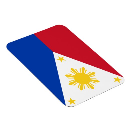 Magnet Flexible Drapeau des Philippines (Côté Droit)