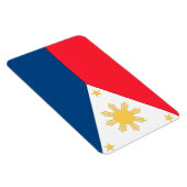 Magnet Flexible Drapeau des Philippines (Côté Droit)