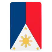 Magnet Flexible Drapeau des Philippines (Vertical)