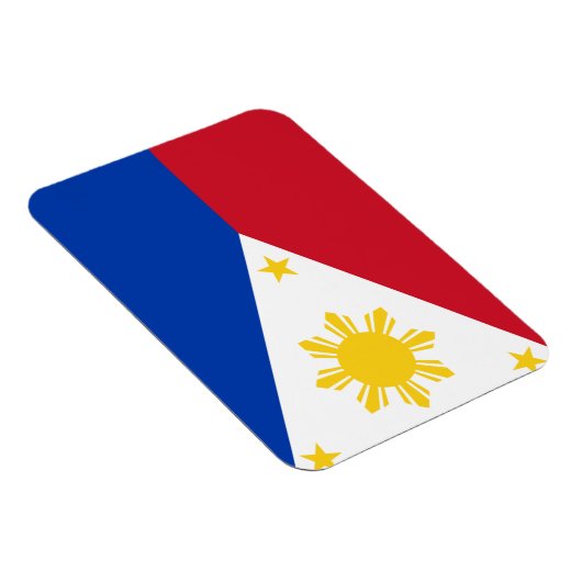 Magnet Flexible Drapeau des Philippines (Côté Droit)