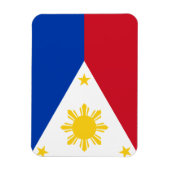 Magnet Flexible Drapeau des Philippines (Vertical)