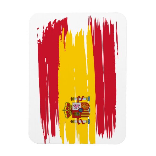 Magnet Flexible Drapeau d'Espagne (Vertical)