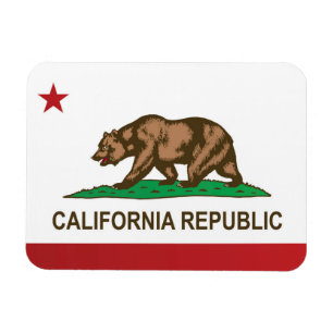 Magnet Flexible Drapeau d'État de Californie, États-Unis