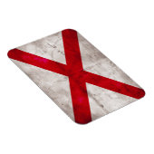Magnet Flexible Drapeau d'État de l'Alabama (Côté Droit)