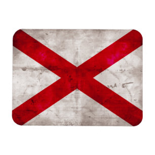 Magnet Flexible Drapeau d'État de l'Alabama