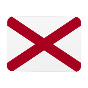 Magnet Flexible Drapeau d'État de l'Alabama