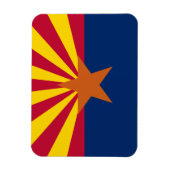 Magnet Flexible Drapeau d'État de l'Arizona (Vertical)