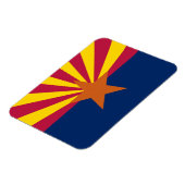 Magnet Flexible Drapeau d'État de l'Arizona (Côté Gauche)
