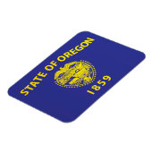 Magnet Flexible Drapeau d'État de l'Oregon, États-Unis (Côté Gauche)