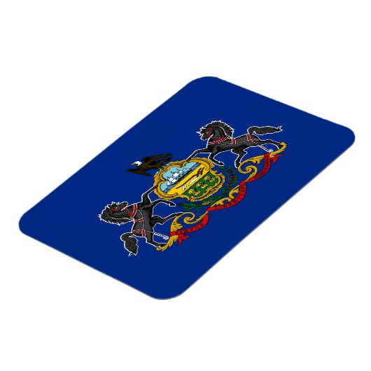 Magnet Flexible Drapeau d'État de Pennsylvanie (Côté Gauche)