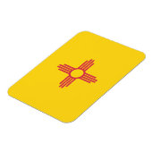 Magnet Flexible Drapeau d'État du Nouveau-Mexique, États-Unis (Côté Gauche)