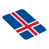 Magnet Flexible Drapeau d'Islande (Côté Droit)