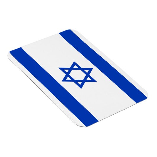 Magnet Flexible Drapeau d'Israël (Côté Droit)
