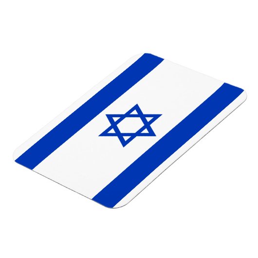 Magnet Flexible Drapeau d'Israël (Côté Gauche)
