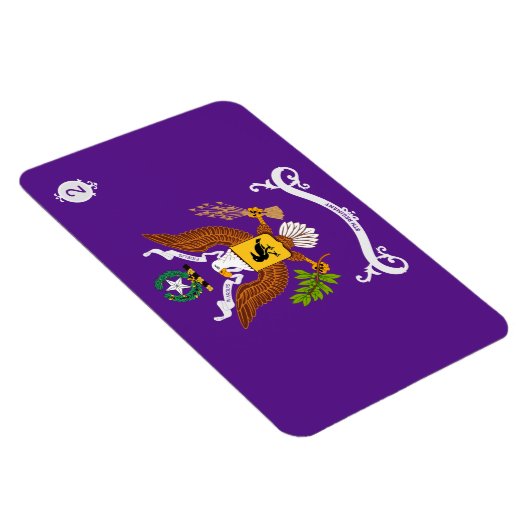 Magnet Flexible Drapeau du 2e Bataillon du 8e Régiment (Côté Droit)