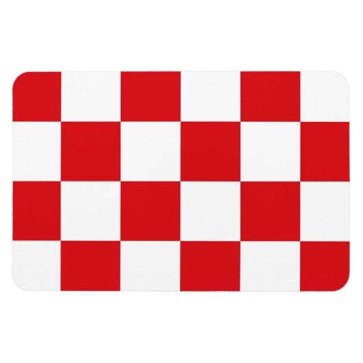 Magnet Flexible Drapeau du Brabant Nord Région du pays de Pays-Bas (Horizontal)