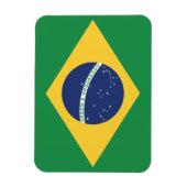 Magnet Flexible Drapeau du Brésil (Vertical)